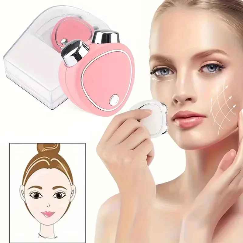 Mini instrumento de belleza para masaje Facial, portátil, con carga USB, multifuncional, cuidado de la piel, reafirmante Facial fino, masajeador Facial para el hogar